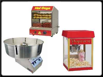 Popcorn & Hot Dog Machine Hire from PartyZone 09 4421442