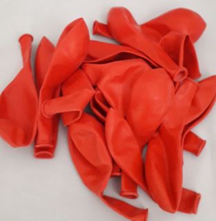 Latex Balloons - Standard Red