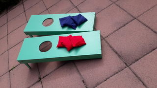 Corn Hole Toss smaller size 1 day w/end hire