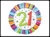 21st Birthday Party Supplies at PartyZone 09 4421442 