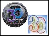 30th Birthday and Wedding Anniversary Party Supplies at PartyZone 09 4421442 