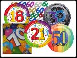 Adult Birthday & Anniversaries 16 to 100 at PartyZone 09 4421442 