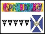 Banners Flags & Bunting Party decorations at PartyZone 09 4421442 