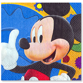 NAPKINS - MICKEY'S CLUBHOUSE BEVERAGE