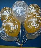 Printed Balloons - 10 Helium filled