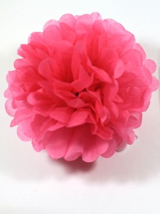 Puff Ball Hot Pink 30cm
