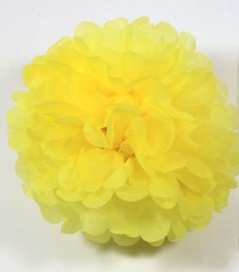 Puff Ball Yellow 35cm
