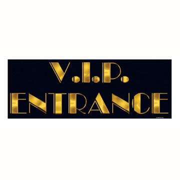 Award Sign VIP Entrance