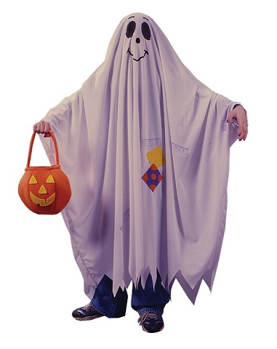 Costume Friendly Ghost Child (12-14) Lge
