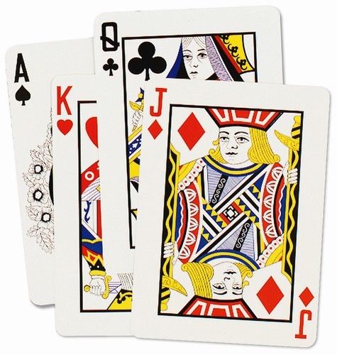 Casino Cutouts Playing Cards (pk4)