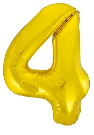 Giant Number 4 - Gold