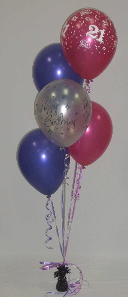 Balloon Bouquet - 5 Balloons