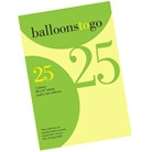 Helium quality balloons in packs of 10, 25 or 100 at PartyZone 09 4421442